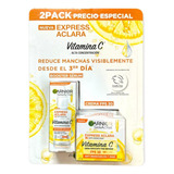 Express Aclara Vitamina C Garnier Serum Crema Hidratante