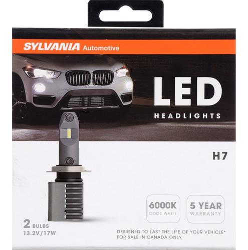 Foco Led H7 Led Sylvania Precio Por Par Original