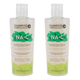  2 Pzas Shampoo Na-c Anticaída 100% Extractos Naturales 270ml