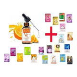 Suero Vitamina C + 10 Mascarillas Faciales Coreanas