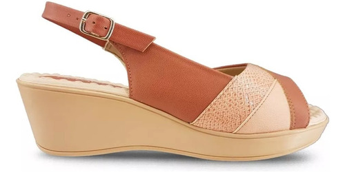 Sandalias Zuecos Mujer Piccadilly Boca De Pez Taco Chino.