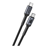 Cable De Carga Rápida Usb-c A C Antinudos 100w Master-g