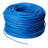 Caixa Cabo Rede Cat5e Azul Cftv Multilaser 4 Pares 305 Metro