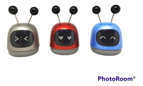 Parlante Bluetooth Portatil  V5.1 Robot Panda Color Metal 