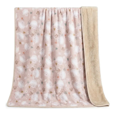 Cobija Cobertor Baby Con Borrega Viaje Vianney Siberia Sheep Borreguita Niña | MercadoLibre