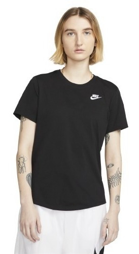 Polera W Nsw Tee Club Est. Vida Mujer  Negro