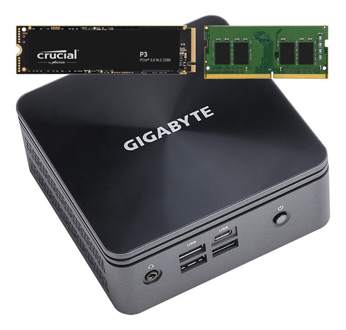 Mini Pc Gigabyte Brix S Core I7 Wifi Bt Rs232 M.2 500gb 16gb