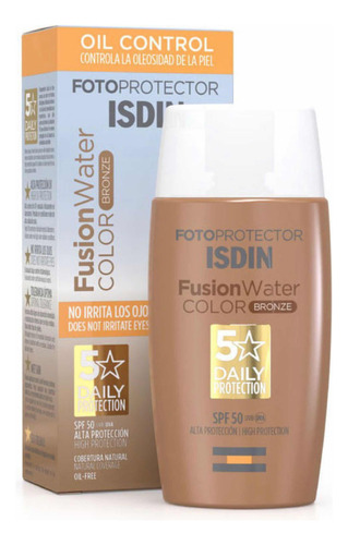 Fotoprotector Fusion Water Spf 50 - Isdin Bronze Isdin