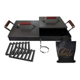 Plancha Bifera 2horn 5cm P+ Parrilla+ Doble Tapa+ Accesorio