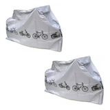 Pack X2 Funda Bicicleta Cobertora Impermeable Cobertor