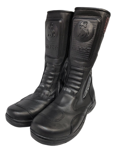 Botas Moto Alter Modelo Trip Con Protecciones Caballero 