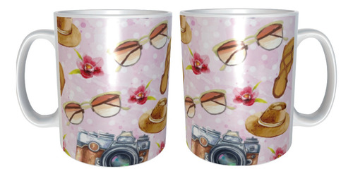 Taza Vintage Camara Fotografica 11oz Para Café M2