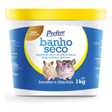 Pó Mármore Banho Seco Hamster Chinchila Ratinho Prefere 1kg