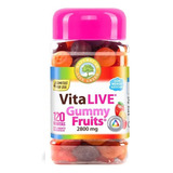 Naturelab Vita Live Gommy Fruits 120 Gomitas 2800mg Sabor Frutal