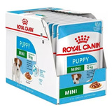 Pack X 12 Sobres/pouch Royal Canin Mini Puppy X 85 Gramos