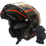 Capacete Mormaii Articulado V1 Óculos Interno Storm + Brinde