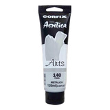 Acrilica Corfix Arts 140 Prata 120ml