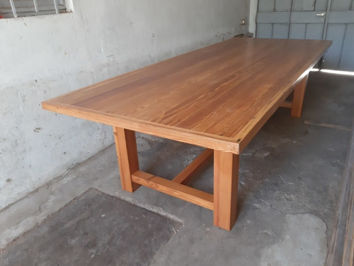 Mesa De Pinotea De 2,50 X1,20mt 