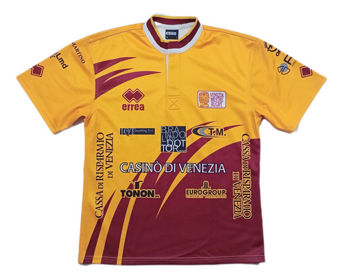Camiseta Venezia Mestre Test Match Errea Rugby Italia L