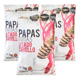 Papas Fritas Sabor Asado Criollo Julicroc Sin Tacc 70g X3