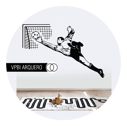 Vinilos Decorativos Futbol Arquero Pared