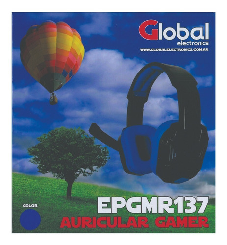 Auricular Gamer Con Microfono Y Luces Epgmr137