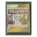 Metal Gear Solid Master Collection Vol1 Xbox Series X Fisico