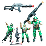 Militares Figura De Acción Pistola Lanzador Regalo Niños