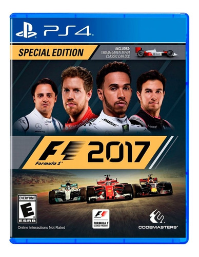 Juego F1 2017 Edicion Especial Ps4 - Fisico  Y Sellado