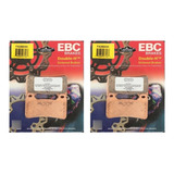 Juego De 2 Balatas Ebc Del Cbr 600rr 05 17 1000rr 04 16