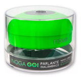 Parlante Portatil Noganet Bluetooth Calidad En Sonido Color Verde