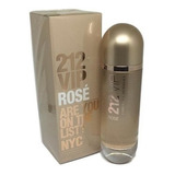 Perfume 212 Vip Rose 125 Ml Edp - 100% Original 