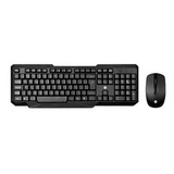 Teclado E Mouse Wireless 2.4 Ghz Combo Slim 0055 Bright 1un