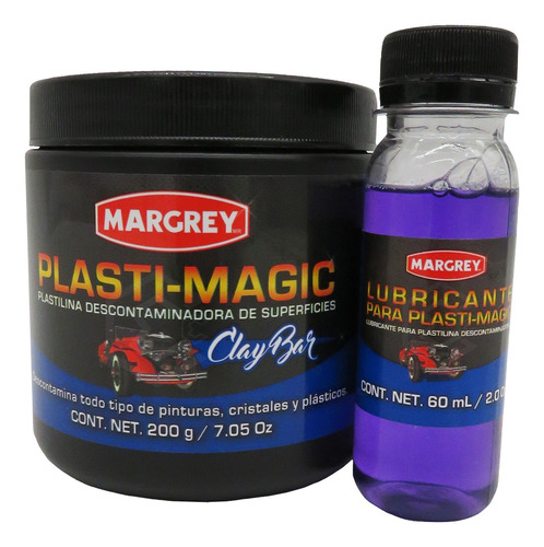 Plastilina Arcilla Descontamina Plásti Magic 200gr Margrey