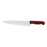 Cuchillo Profesional 25cm Color Rojo