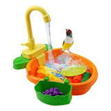 Parrot Bird Bath, Bañera Automática, Grifo Para Piscina