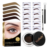 Plantillas Para Cejas  Kit De Plantilla De Sello Para Cejas,