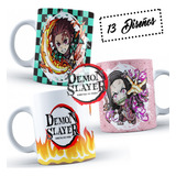 Plantillas Demon Slayer: Kimetsu No Yaiba Para Tazas (psd)