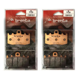 Set Pastillas Freno Brenta Bmw K 1300 09-10 Delantera