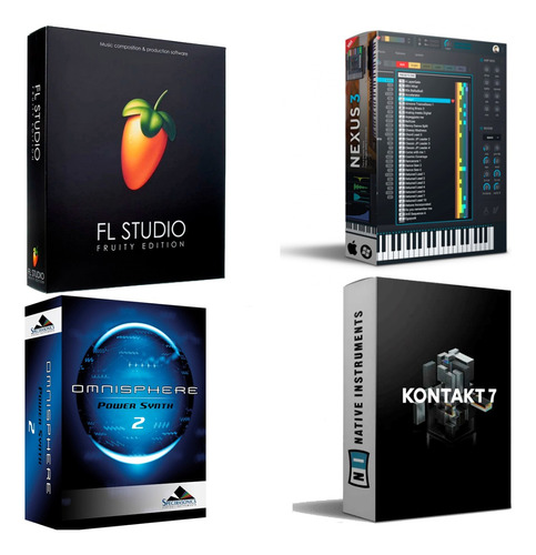 Fl Studio + Kontakt 7 + Omnisphere 2 + Nexus 3 | Win Mac