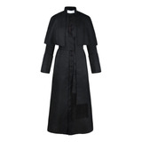 Disfraz Sacerdote Halloween Unisex Hombre Mujer Medieval Cos