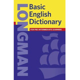 Basic English Dictionary Pearson Longman