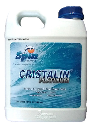 Cristalin Platinum Clarificador Y Abrillantador Para Piscina