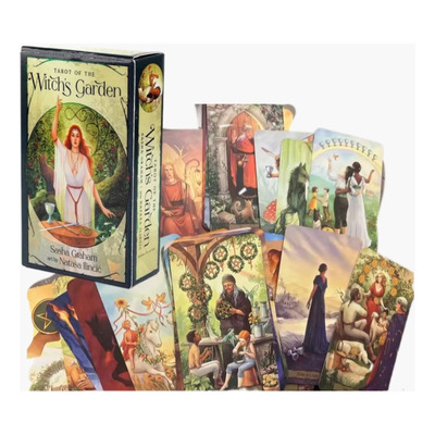 Tarot Witch's Garden Jardín De Bruja Rider Waite 10.2x5.8 Cm | Envío gratis