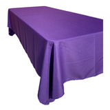 Mantel Rectangular Antimancha 2,00 X 1,50 Violeta