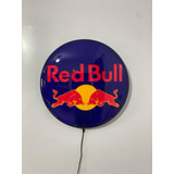 Red Bull Luminoso Placa Decorativa Pub Bar