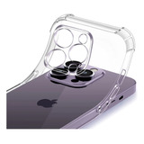 Funda Esq Reforzada Cubre Camara Para iPhone 15 Plus Pro Max