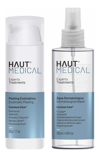 Kit Peeling Enzimático + Água Dermatológica Corneum Care®.