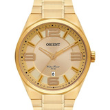 Relogio Orient Masculino Dourado - Mgss1151 C2kx