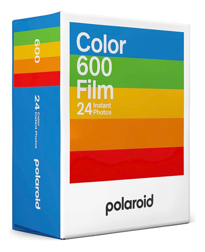 Papel De Fotos Polaroid 600 Originals Color - Pack 24 Film